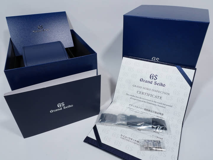 グランドセイコー メカニカルハイビート36000 GMT Ref.SBGJ279 ブルー文字盤 未使用 j4fms3ii