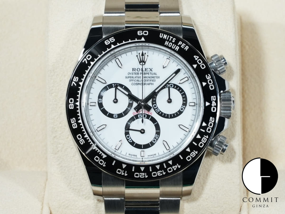 ロレックス デイトナ Ref.126500LN ステンレススチール ホワイト文字盤