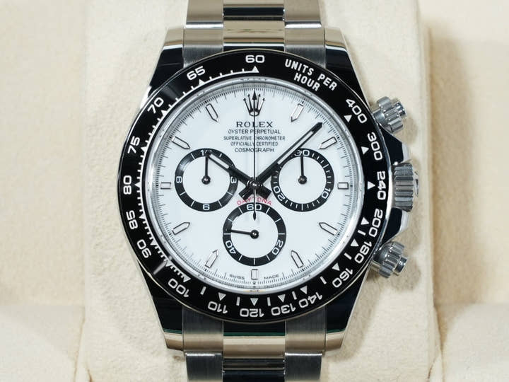 ロレックス デイトナ Ref.126500LN ステンレススチール ホワイト文字盤