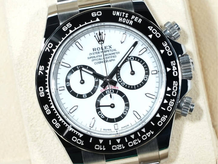 ロレックス デイトナ Ref.126500LN ステンレススチール ホワイト文字盤