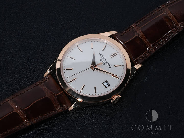 パテックフィリップ カラトラバ Ref.5296R-010 ローズゴールド アイボリー文字盤