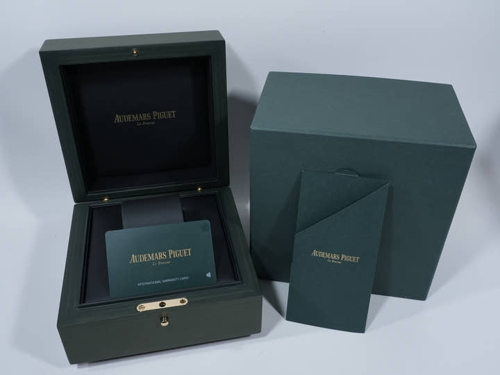 オーデマピゲ CODE 11.59 バイ オーデマ ピゲ Ref.15210ST.OO.A056KB.01 ステンレススチール グリーン文字盤