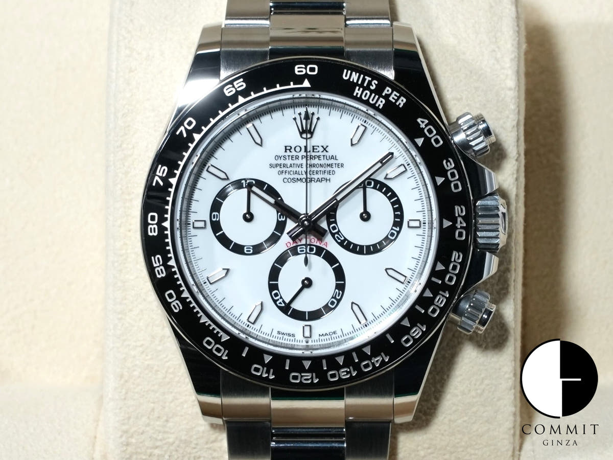 ロレックス デイトナ Ref.126500LN ステンレススチール ホワイト文字盤