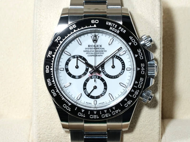 ロレックス デイトナ Ref.126500LN ステンレススチール ホワイト文字盤