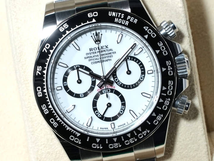 ロレックス デイトナ Ref.126500LN ステンレススチール ホワイト文字盤
