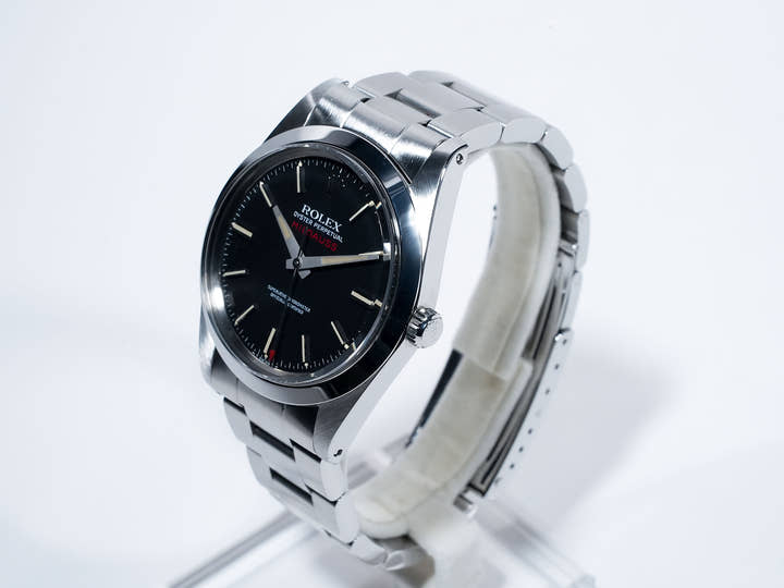 ロレックス ミルガウス Ref.1019 ステンレススチール ブラック文字盤