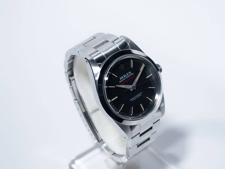 ロレックス ミルガウス Ref.1019 ステンレススチール ブラック文字盤