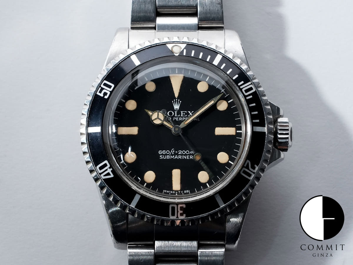 ロレックス サブマリーナー Ref.5513 ステンレススチール ブラック文字盤