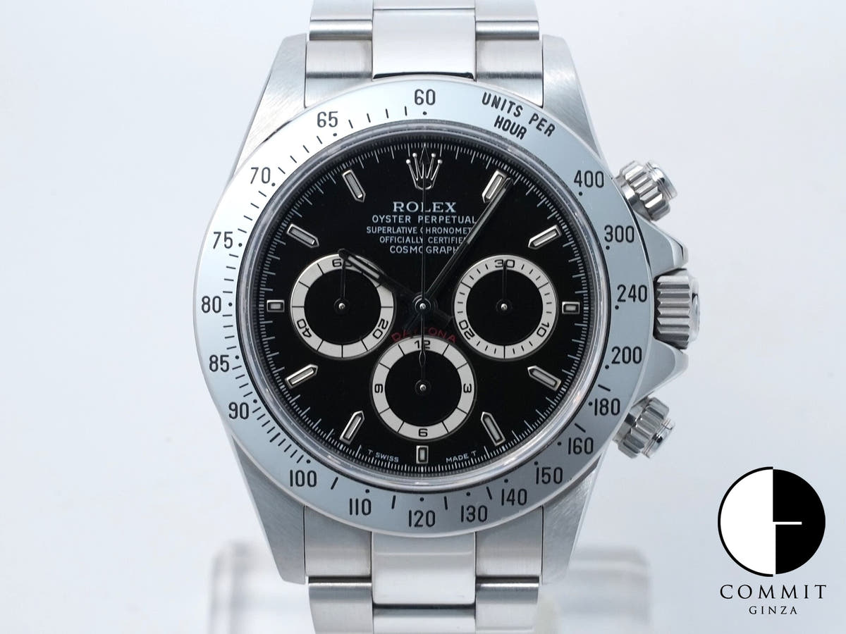 ロレックス デイトナ エルプリメロ Ref.16520 ステンレススチール ブラック文字盤
