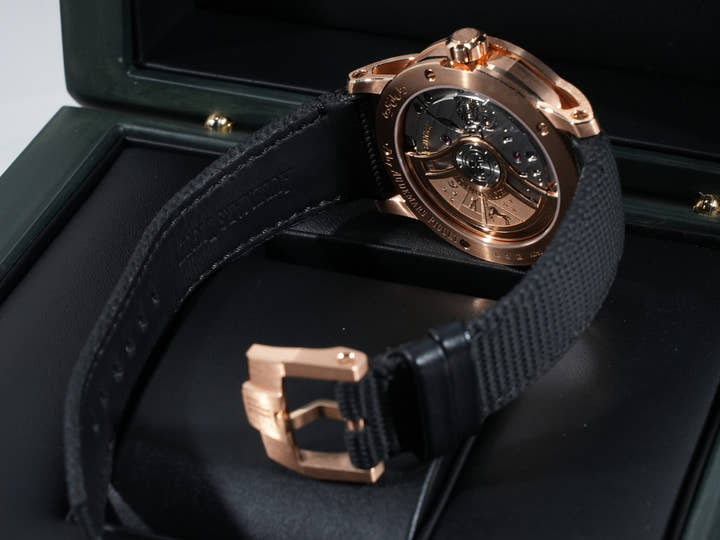 オーデマピゲ CODE 11.59 バイ オーデマ ピゲ Ref.15210OR.OO.A002KB.03 ピンクゴールド スモークブルーラッカー文字盤