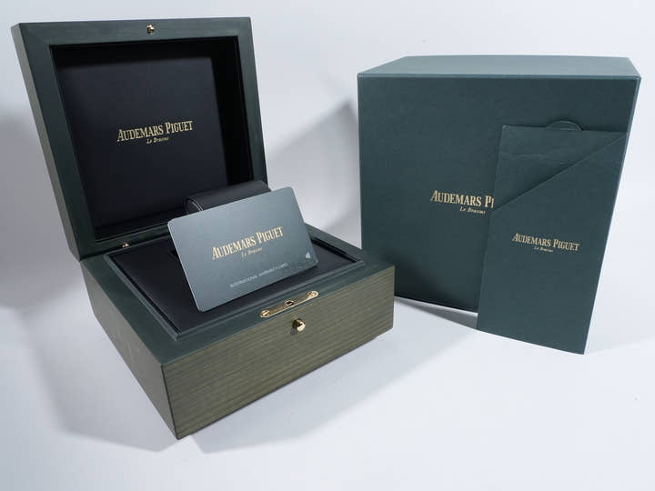 オーデマピゲ CODE 11.59 バイ オーデマ ピゲ Ref.15210OR.OO.A002KB.03 ピンクゴールド スモークブルーラッカー文字盤