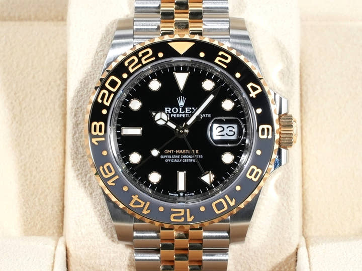 Rolex GMT Master II Ref.126713GRNR Black Dial Good Condition Used aw82hucn