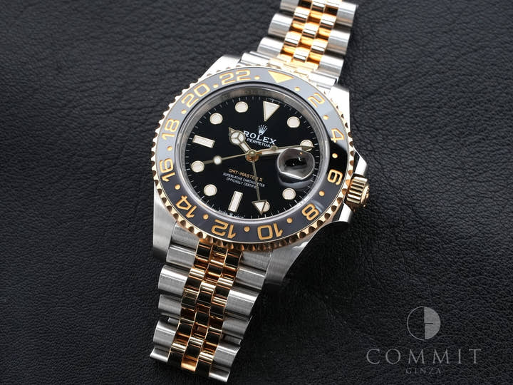 Rolex GMT Master II Ref.126713GRNR Black Dial Good Condition Used aw82hucn
