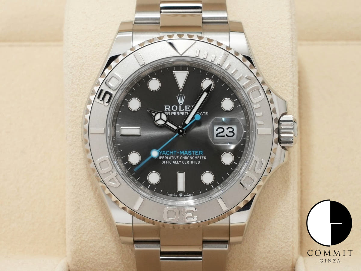 ロレックス ヨットマスター40 Ref.126622 ステンレススチール/プラチナ スレート文字盤