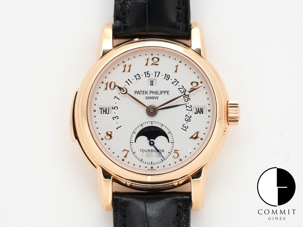 パテックフィリップ ミニットリピーター トゥールビヨン パーペチュアルカレンダー レトログラード Ref.5016R-010 ローズゴールド シルバー文字盤