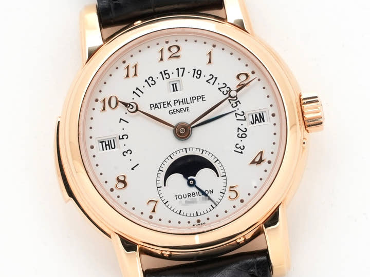 パテックフィリップ ミニットリピーター トゥールビヨン パーペチュアルカレンダー レトログラード Ref.5016R-010 ローズゴールド シルバー文字盤