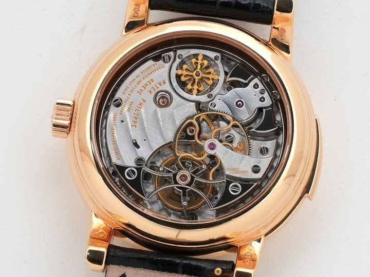 パテックフィリップ ミニットリピーター トゥールビヨン パーペチュアルカレンダー レトログラード Ref.5016R-010 ローズゴールド シルバー文字盤