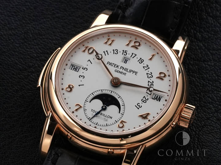 パテックフィリップ ミニットリピーター トゥールビヨン パーペチュアルカレンダー レトログラード Ref.5016R-010 ローズゴールド シルバー文字盤