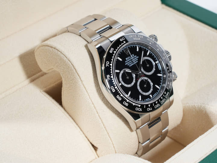 ロレックス デイトナ Ref.126500LN ステンレススチール ブラック文字盤