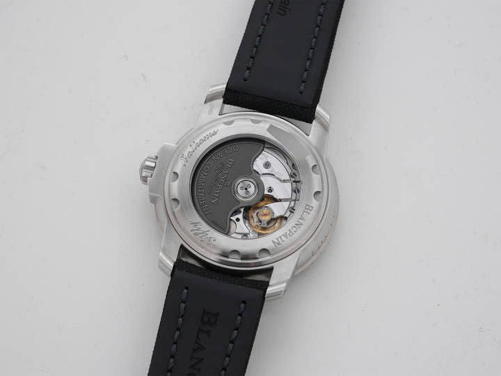 ブランパン フィフティファゾムス オーシャン コミットメント III Ref.5008-11B40-52A ブルー文字盤 美中古 kytxbrzj