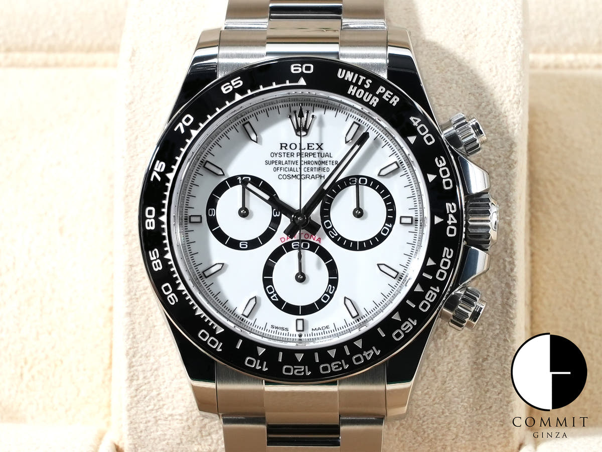 ロレックス デイトナ Ref.126500LN ステンレススチール ホワイト文字盤