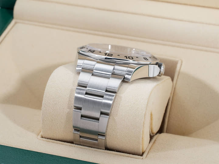 ロレックス エクスプローラーII Ref.216570 ステンレススチール ブラック文字盤