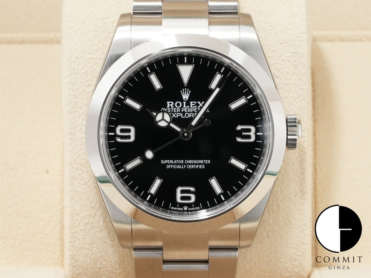 Rolex Explorer 40 Ref. 224270 Stainless Steel Black Dial