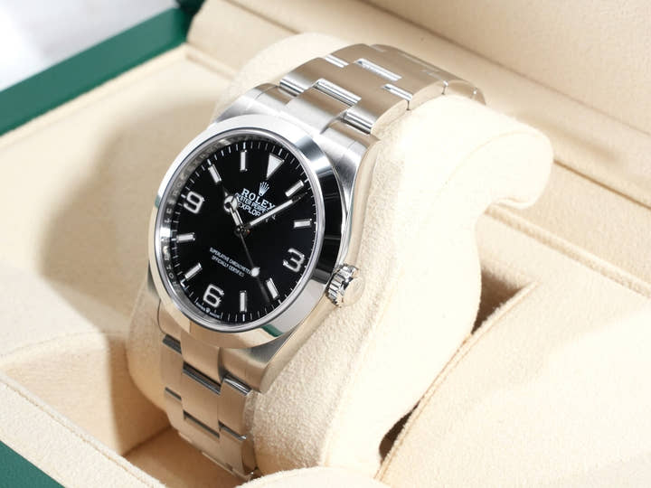 Rolex Explorer 40 Ref. 224270 Stainless Steel Black Dial