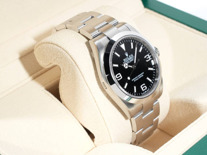 Rolex Explorer 40 Ref. 224270 Stainless Steel Black Dial