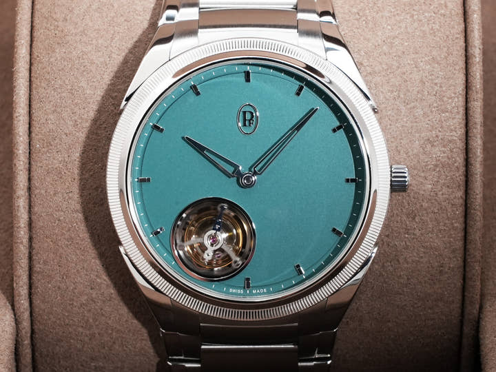 パルミジャーニフルリエ トンダ PF フライング トゥールビヨン Ref.PFS921-1020001-100182 SS グリーン文字盤 美品 o5sz3ijy