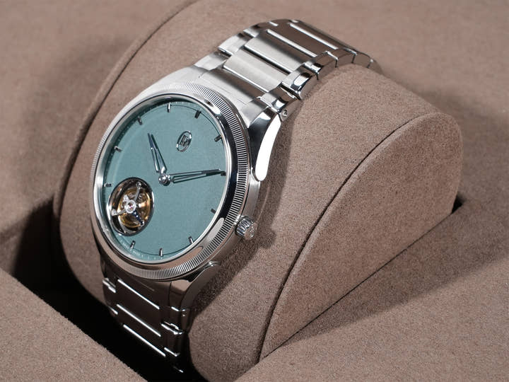 パルミジャーニフルリエ トンダ PF フライング トゥールビヨン Ref.PFS921-1020001-100182 SS グリーン文字盤 美品 o5sz3ijy