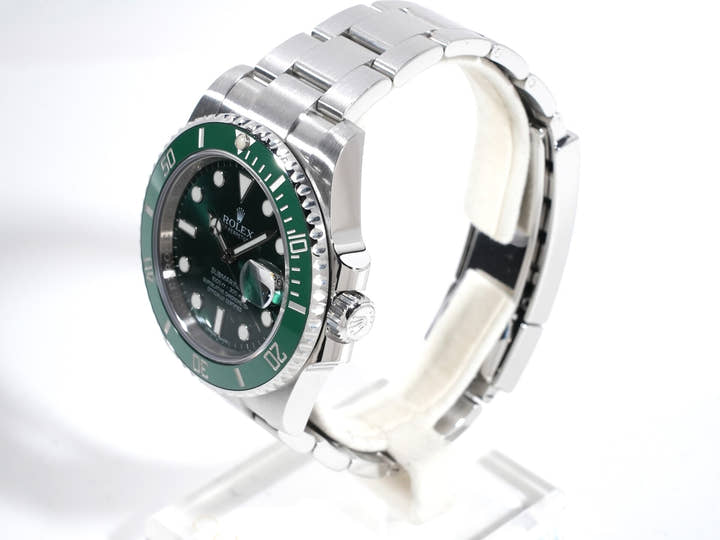 ロレックス サブマリーナー デイト Ref.116610LV ステンレススチール グリーン文字盤