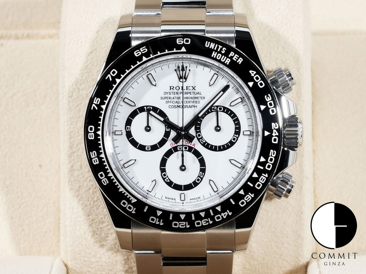 ロレックス デイトナ Ref.126500LN ステンレススチール ホワイト文字盤