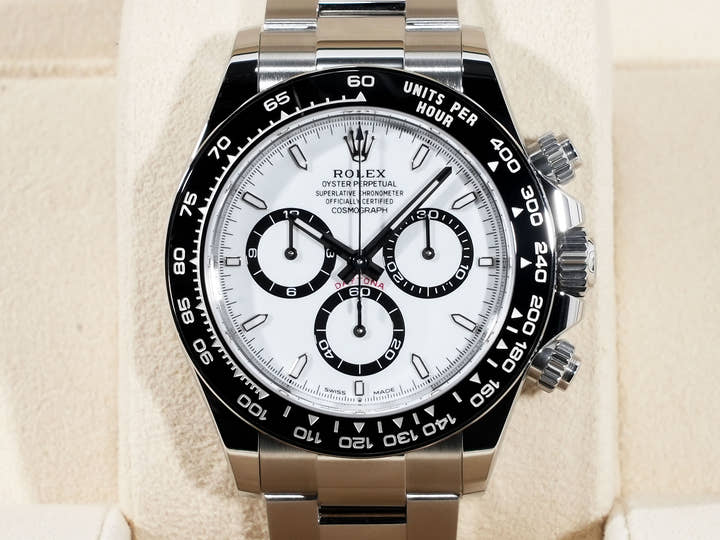 ロレックス デイトナ Ref.126500LN ステンレススチール ホワイト文字盤
