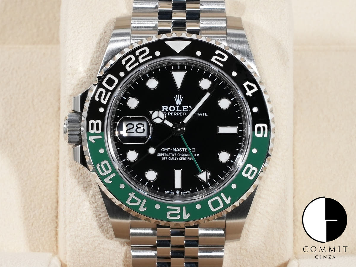 Rolex GMT-Master II Ref. 126720VTNR Stainless Steel Black Dial Jubilee Bracelet