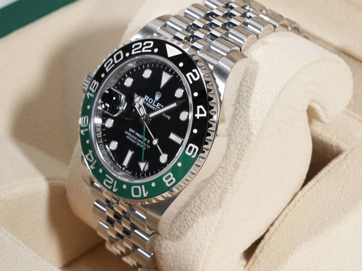 Rolex GMT-Master II Ref. 126720VTNR Stainless Steel Black Dial Jubilee Bracelet