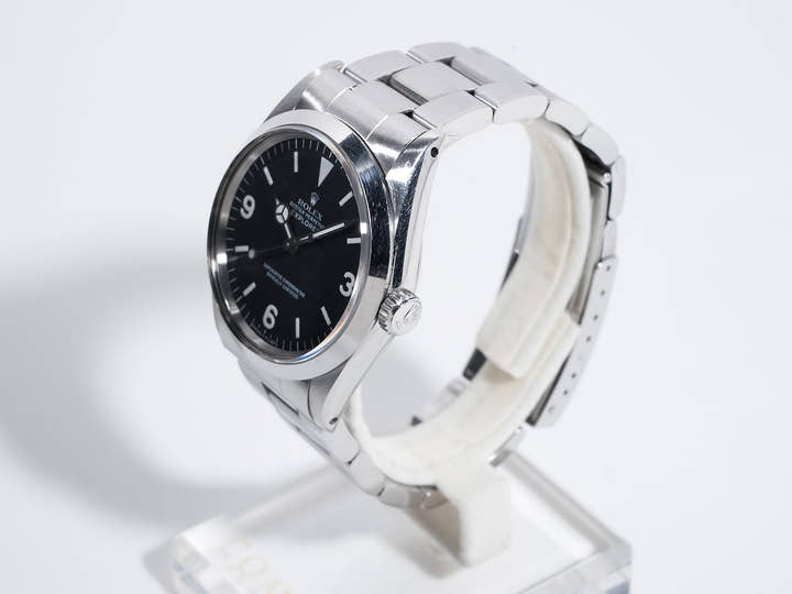 ロレックス エクスプローラーI Ref.1016 ステンレススチール ブラック文字盤