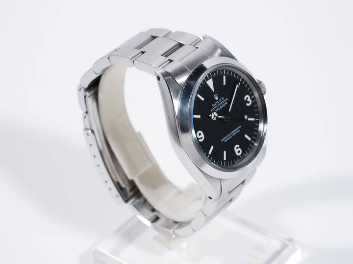 ロレックス エクスプローラーI Ref.1016 ステンレススチール ブラック文字盤