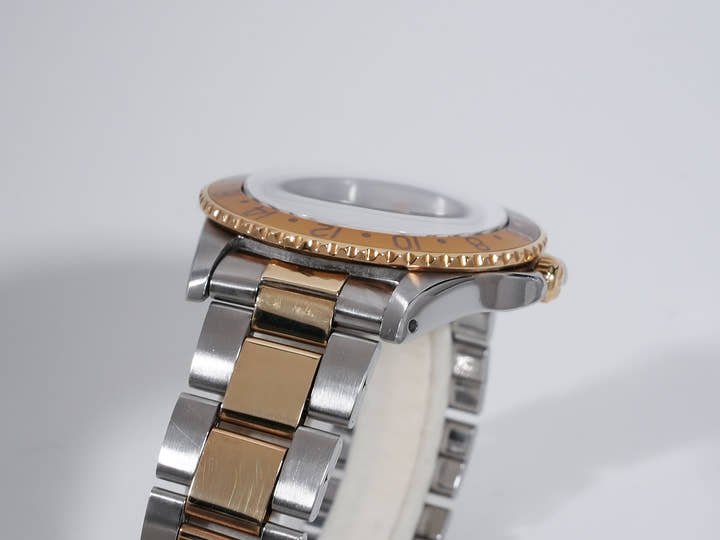 ロレックス GMTマスター Ref.1675/3 ステンレススチール/イエローゴールド ブラウン文字盤 オイスターブレスレット