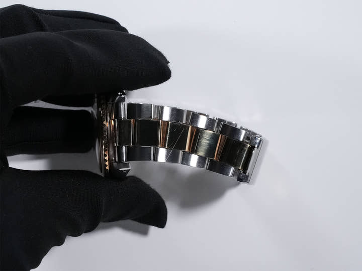 ロレックス GMTマスター Ref.1675/3 ステンレススチール/イエローゴールド ブラウン文字盤 オイスターブレスレット