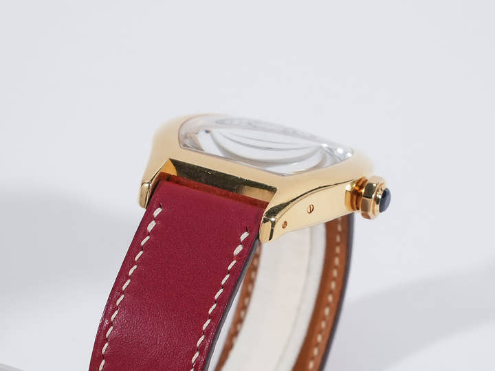 カルティエ トーチュ ワンプッシュクロノグラフ Ref.2356 ホワイト文字盤 中古 q66kfm45