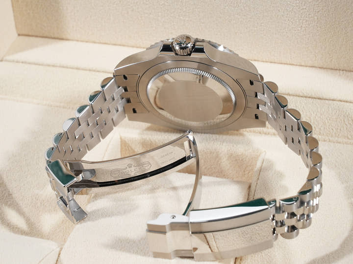 ロレックス GMTマスターII Ref.126710GRNR ステンレススチール ブラック文字盤 ジュビリーブレスレット