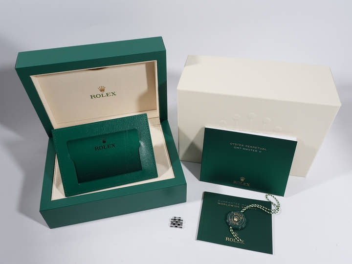 ロレックス GMTマスターII Ref.126710GRNR ステンレススチール ブラック文字盤 ジュビリーブレスレット