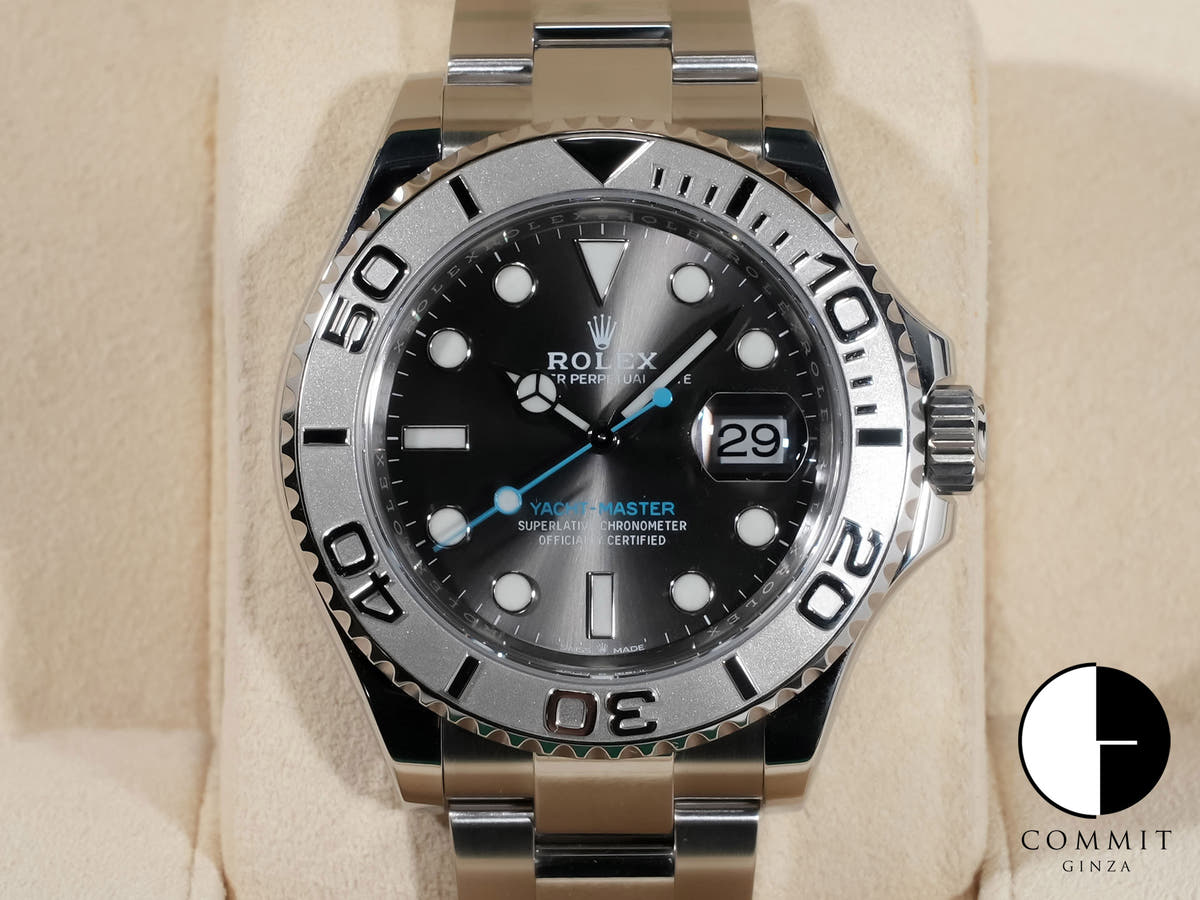ロレックス ヨットマスター40 Ref.126622 ステンレススチール/プラチナ スレート文字盤