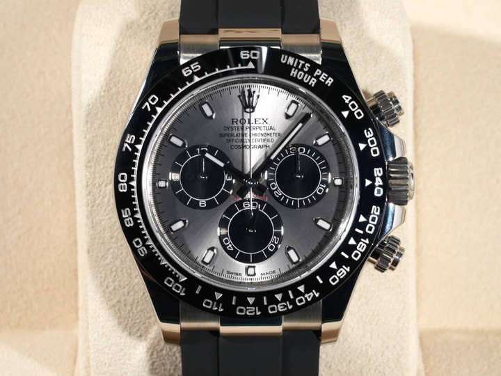 ロレックス デイトナ Ref.116519LN ホワイトゴールド スチールxブラック文字盤