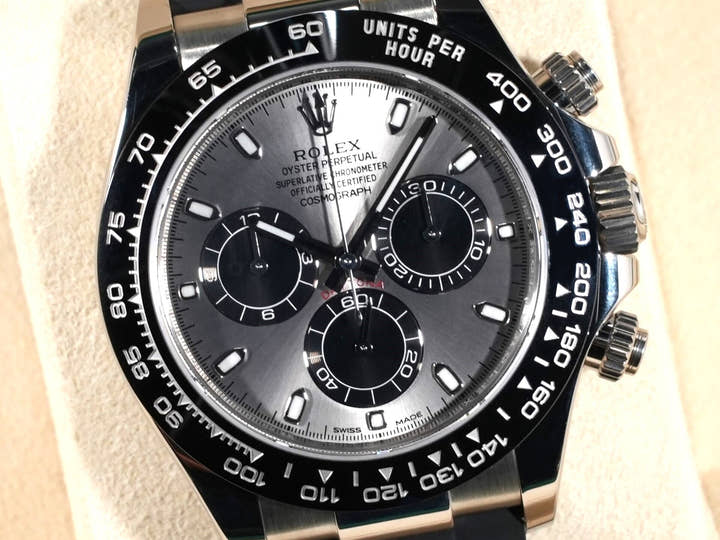 ロレックス デイトナ Ref.116519LN ホワイトゴールド スチールxブラック文字盤