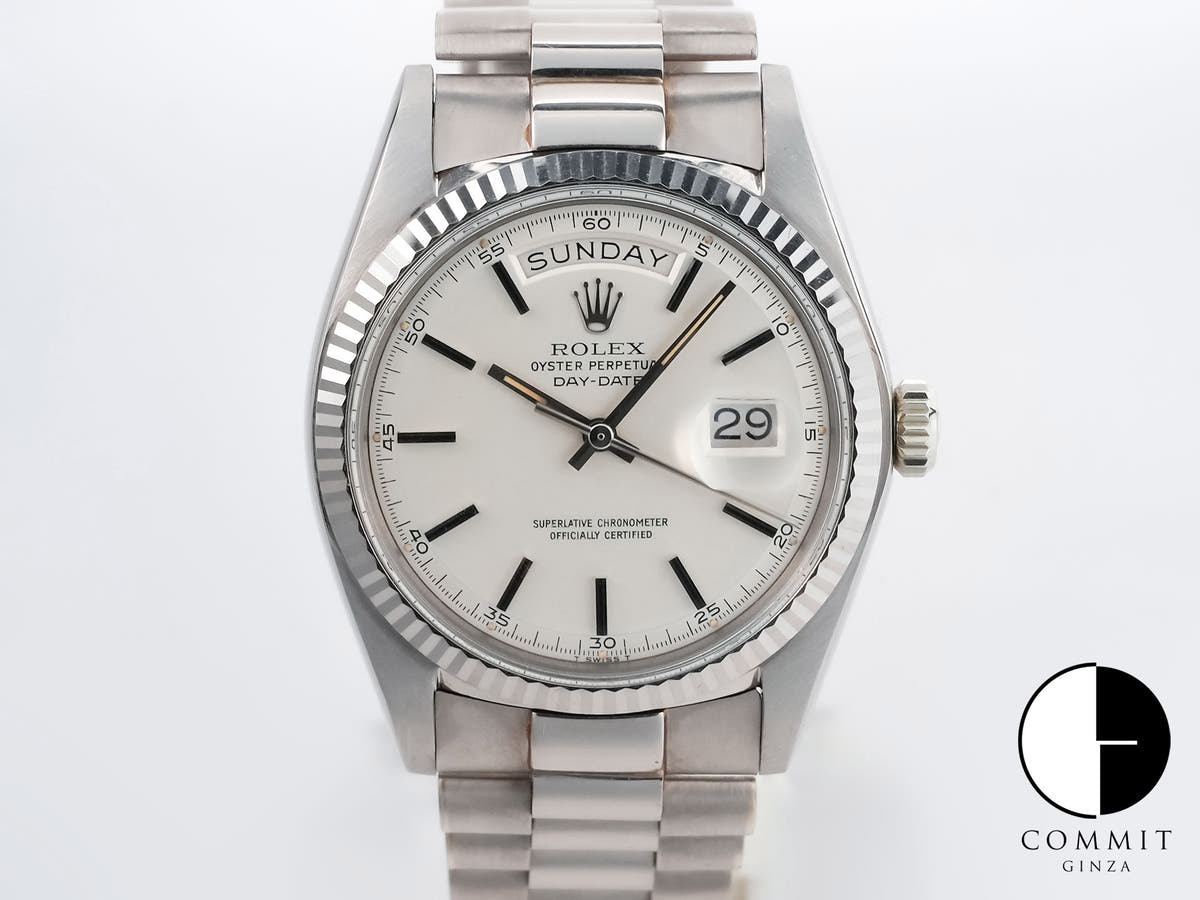 Rolex Day-Date 36 Ref. 1803 White Gold Silver Dial