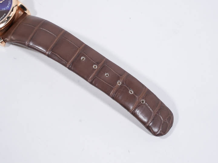 A. Lange & Söhne Little Lange 1 Ref. 181.037 Pink Gold, Cocoa Brown Dial, Pre-owned (wdwhxucn)