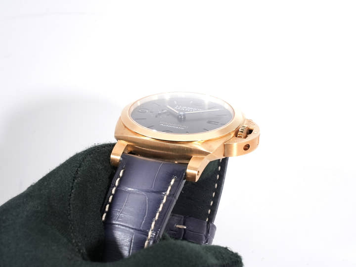 パネライ ルミノール マリーナ Ref.PAM01115 イエローゴールド ブラック文字盤 中古 gfe5ovc8