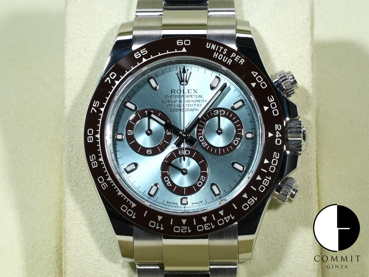 Rolex Daytona Ref. 116506 Platinum Ice Blue Dial